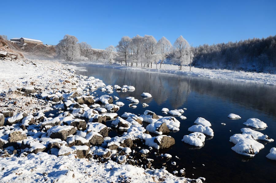 Arxan's 'ice-free' fairytale river