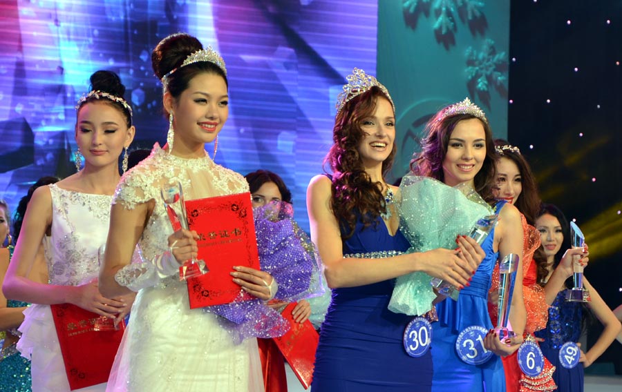 Manzhouli hosts international beauty pageant